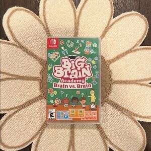 Nintendo Big Brain Academy Game - Green and Red
